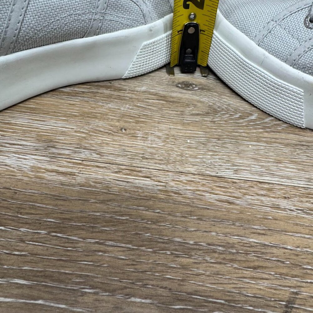 Superga Unisex 2750 COTU Gray Classic Platform Sneaker EU 37.5 - Picture 5 of 8